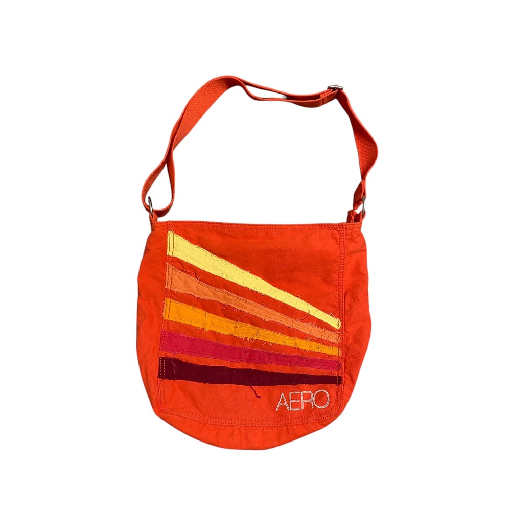 Aeropostale Orange Crossbody Messenger Bag